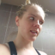A blonde girl records herself from a between the legs perspective as she takes a piss and shit into a public toilet at a Burger King restaurant. Presented in 720P HD. 122MB, MP4 file. Over 5 minutes.